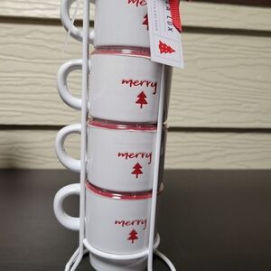 NEW ESPRESSO CUPS - STACKABLE